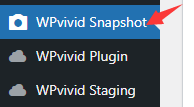 WPvivid Database Snapshots Menu