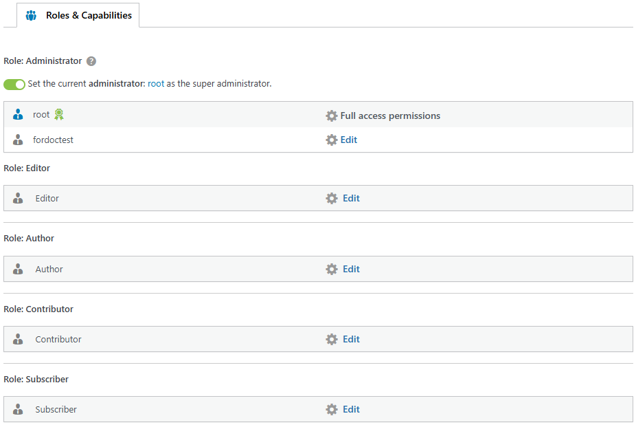 Backup Pro Enable Super Admin