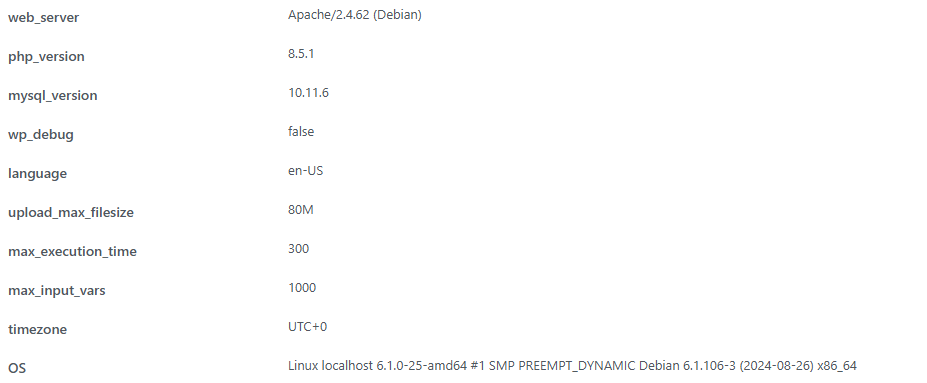 Backup Pro Debug Information Server
